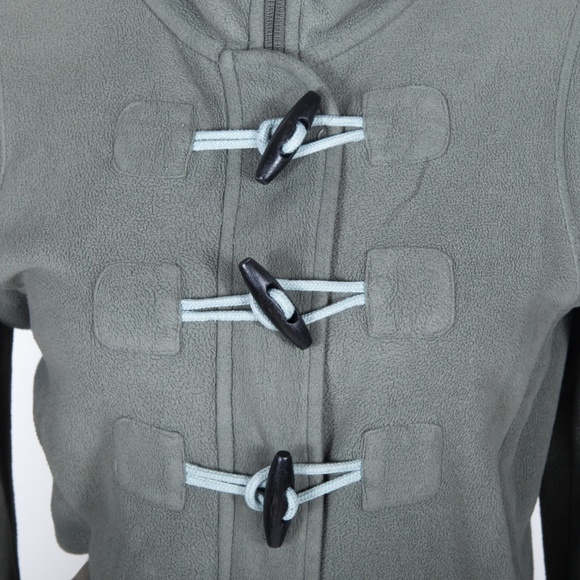 Horny Toad Light Green Fleece Jacket - Picture 4 of 8